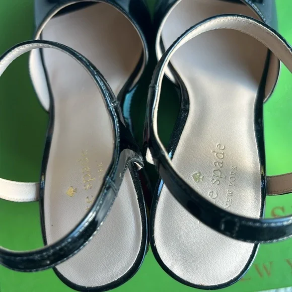 Kate Spade wedge sandals sz 6 - Picture 8 of 12